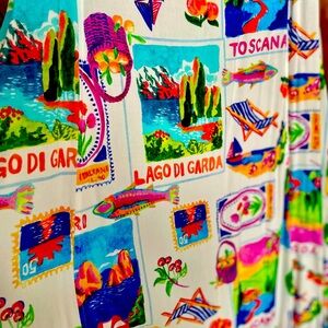 Colorful Toscana Dress Size Large